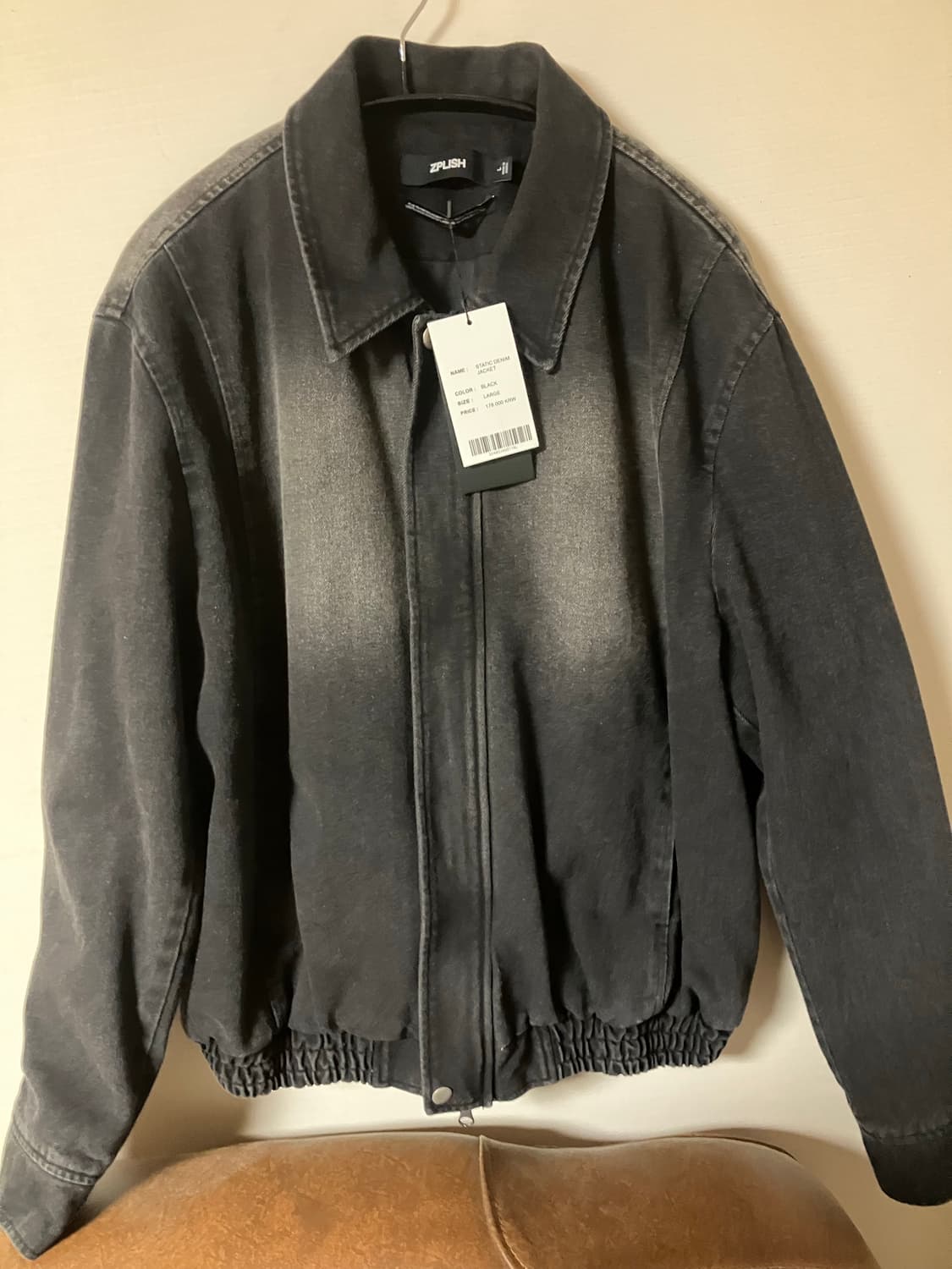 지플리시 데님자켓 L사이즈 팔아요 상품이미지1