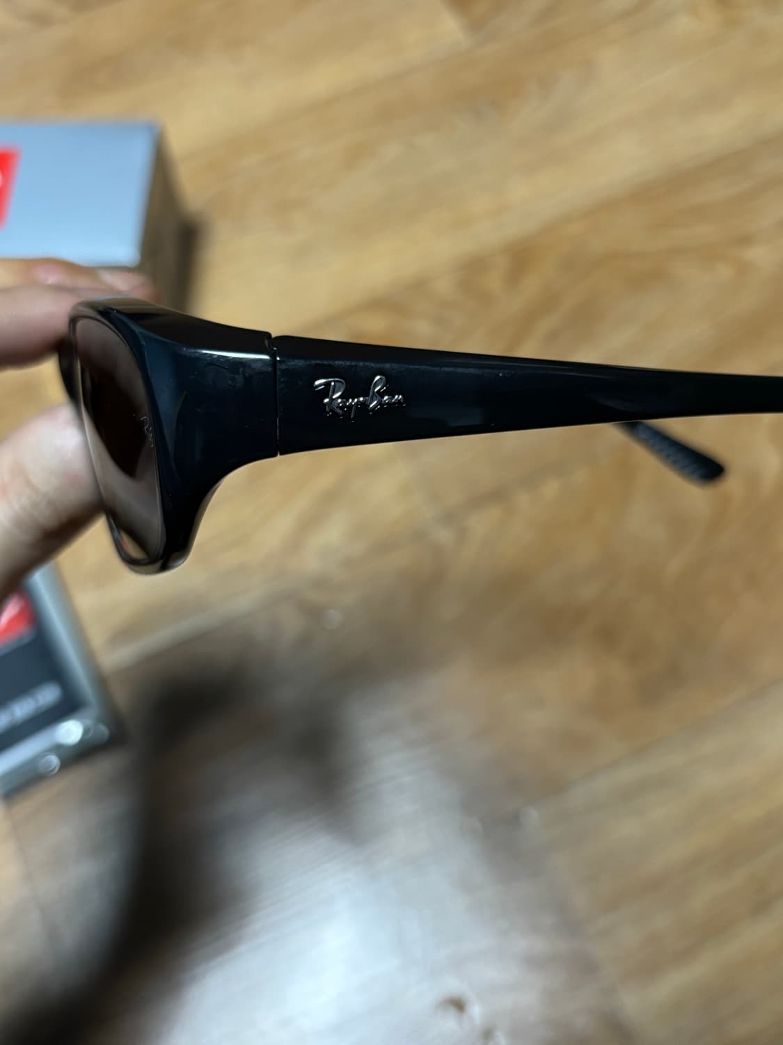 레이밴 Daddy-O 폴리쉬드 블랙 선글라스 상품이미지6