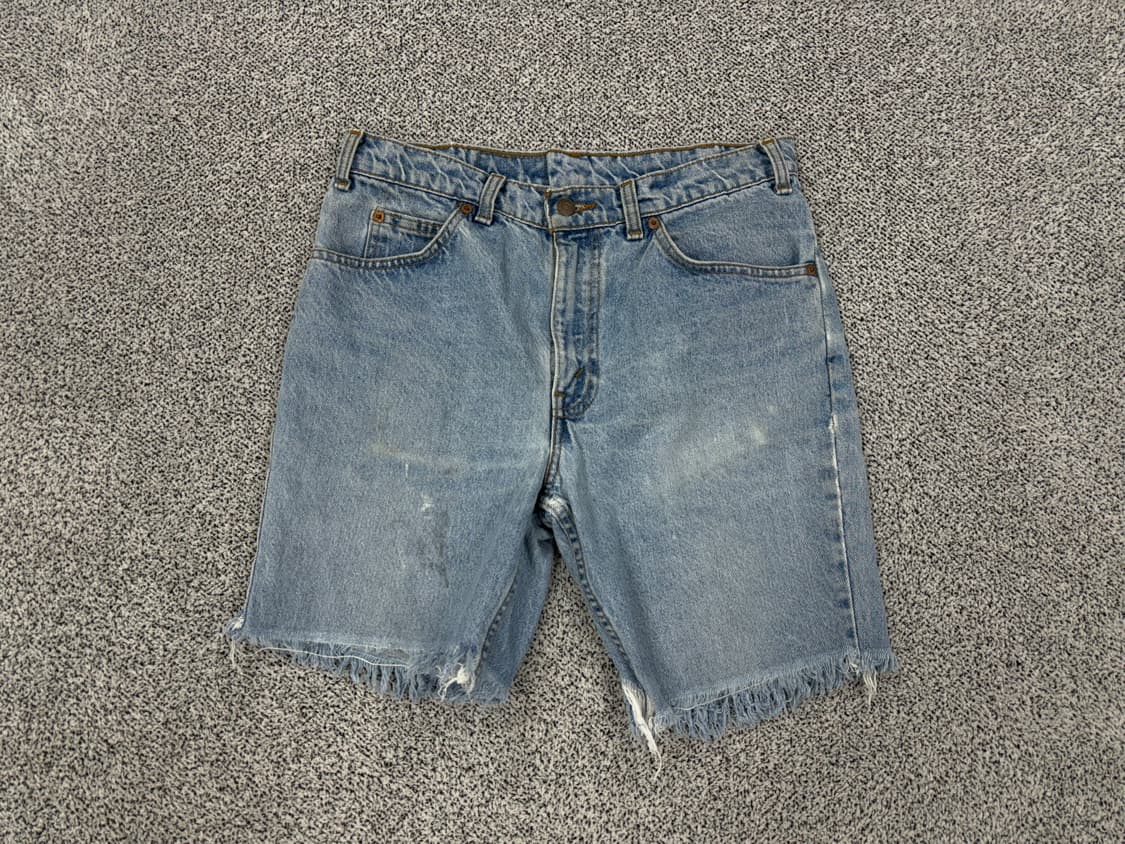 리바이스 90s 오렌지탭 데님반바지 상품이미지1