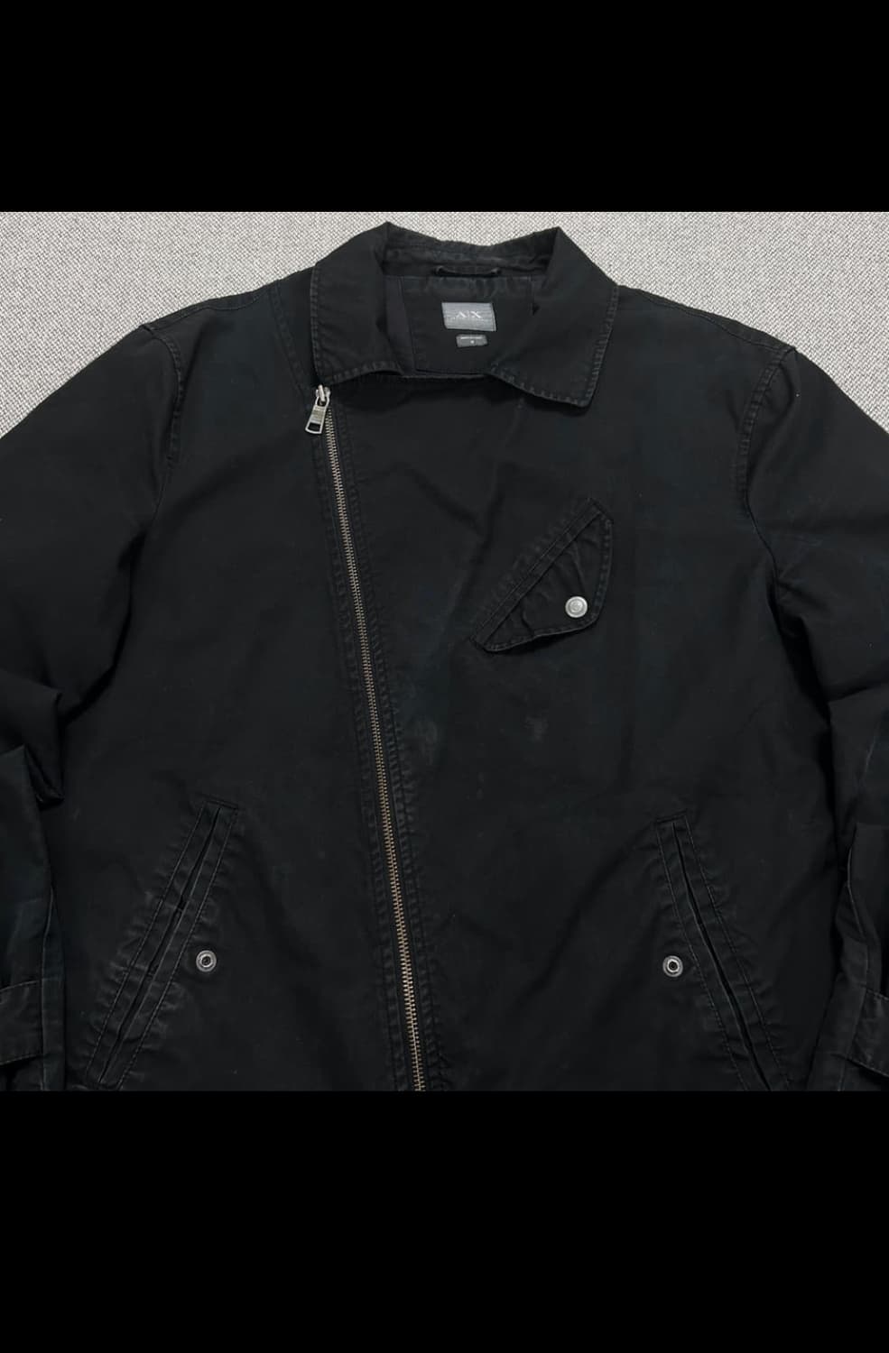 아르마니 익스체인지 코튼 라이더 자켓 M 상품이미지2