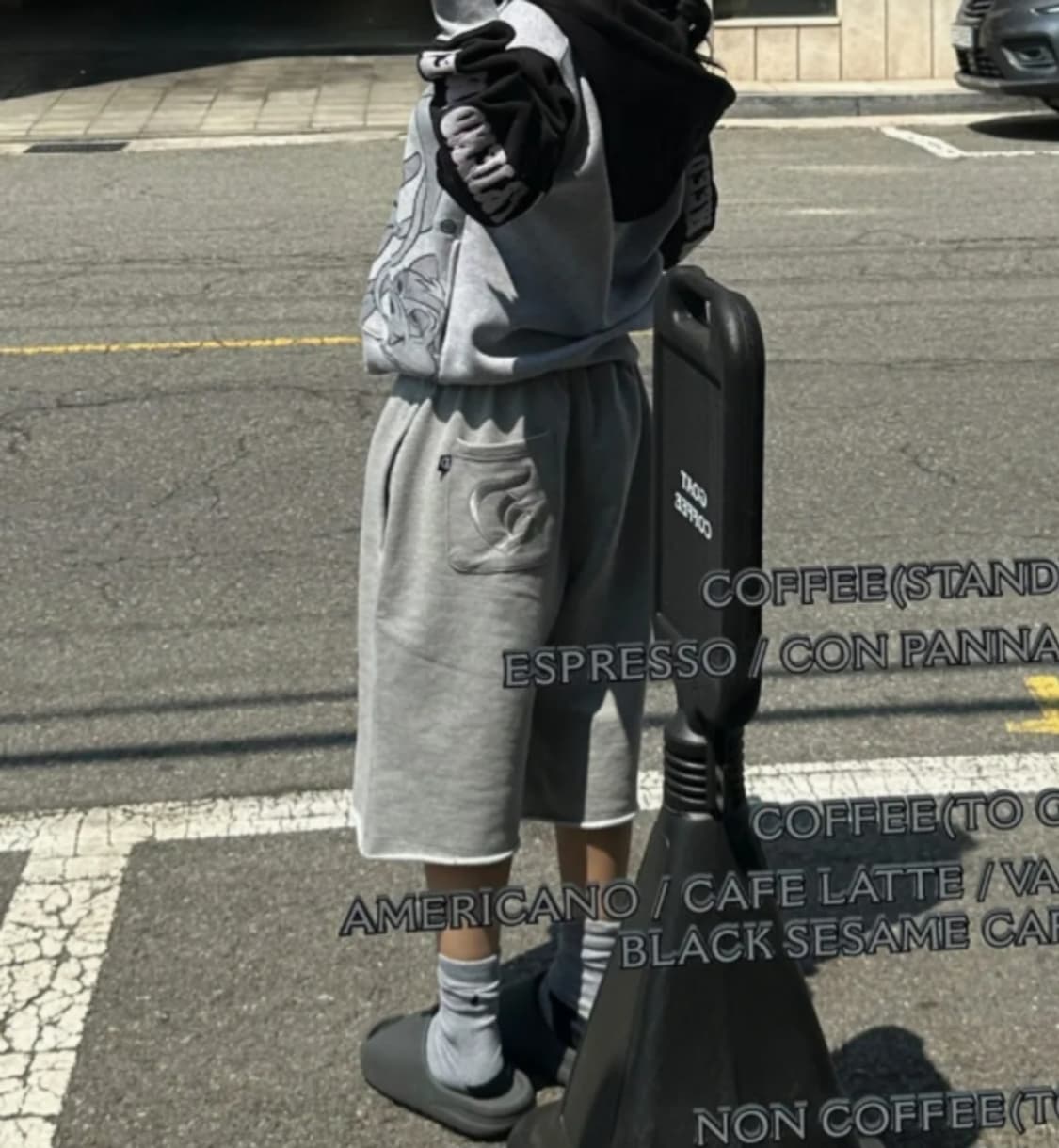 (새상품)오도어 버뮤다 팬츠 그레이 상품이미지1