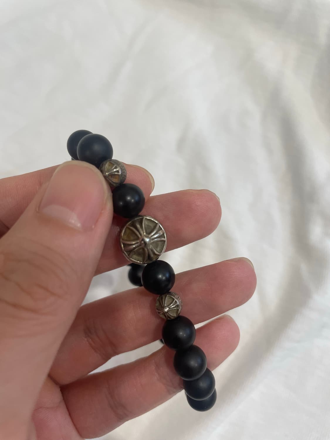 크롬하츠 오닉스 팔찌 8mm 상품이미지2