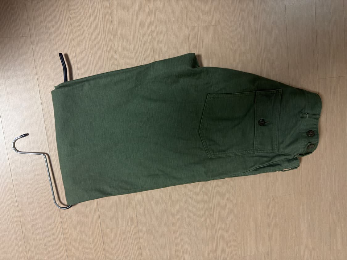 오어슬로우 퍼티그 팬츠 카키 재팬 m사이즈(2) 상품이미지2