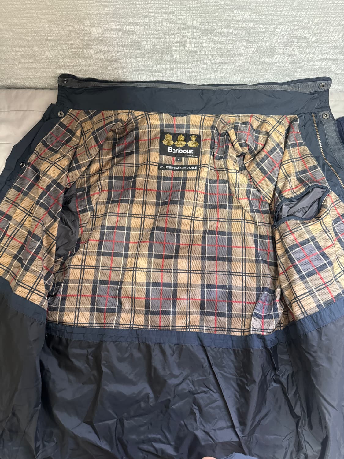 Barbour 바버 웨더 비데일 L사이즈 나일론 상품이미지3