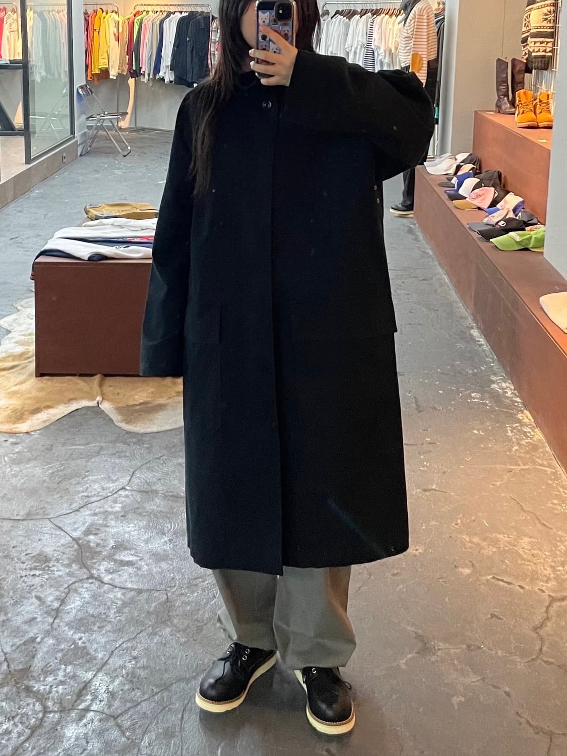 마가렛 호웰 코튼 롱 코트 H408 상품이미지1