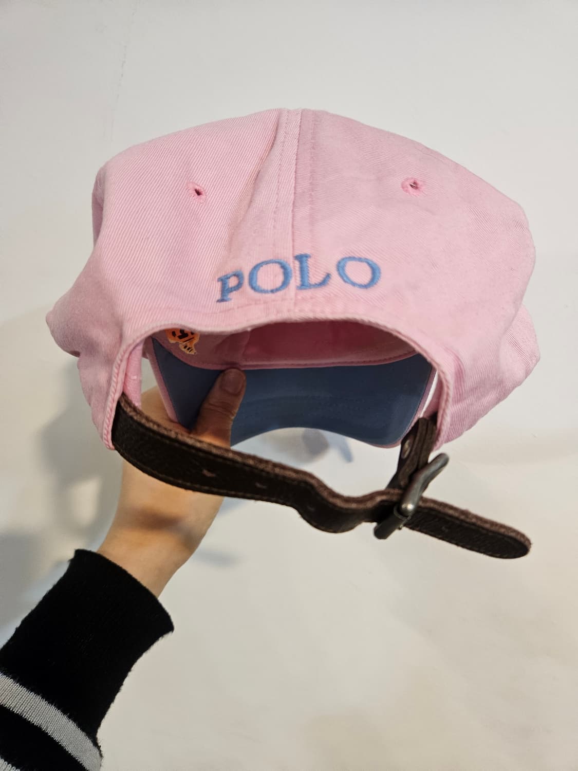 폴로 랄프로렌 핑크 볼캡모자 상품이미지2