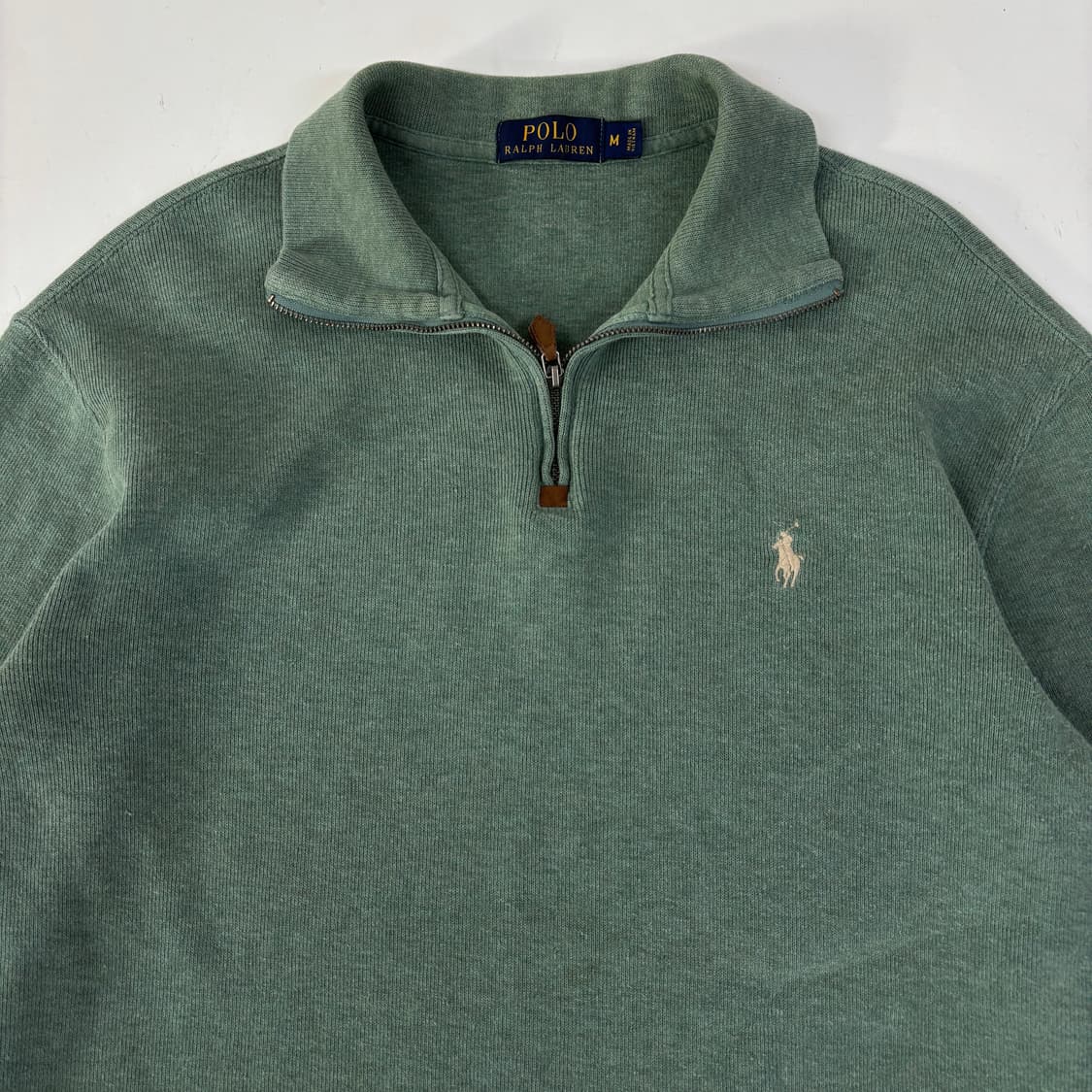 폴로 반집업 니트  상품이미지4