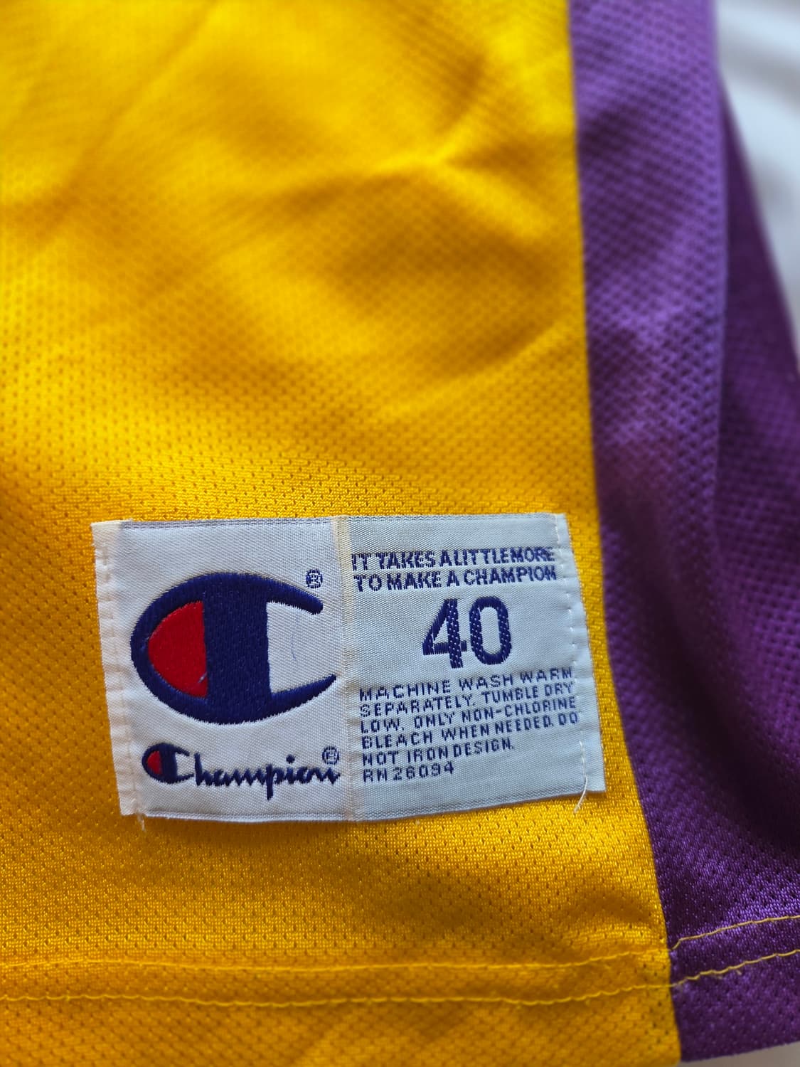 챔피온 LA 레이커스 코비 브라이언트 No.8 저지 상품이미지2