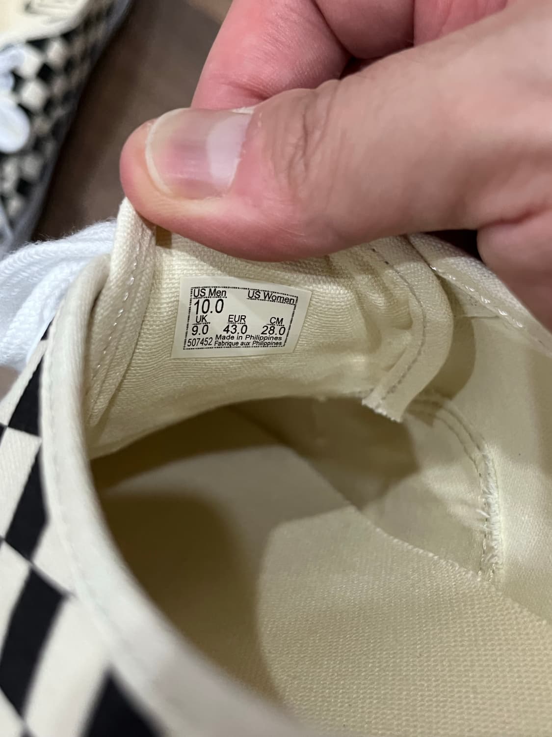 반스 프리미엄 체커보드 어센틱 280 상품이미지5