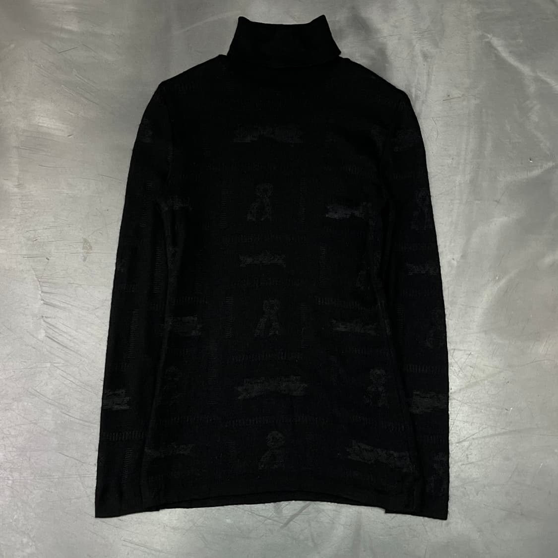  발리 터틀넥 패턴 니트 y16180 상품이미지1