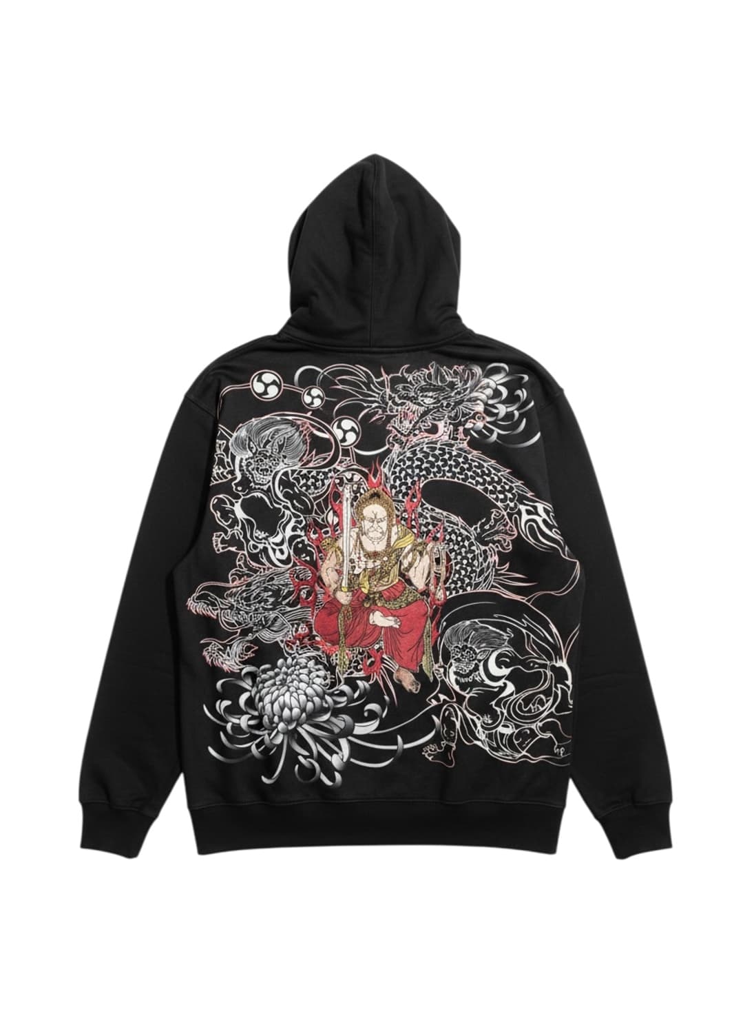 不倶戴天Oriental 不動明王x風神雷神xDragon Hood Zipup 상품이미지1