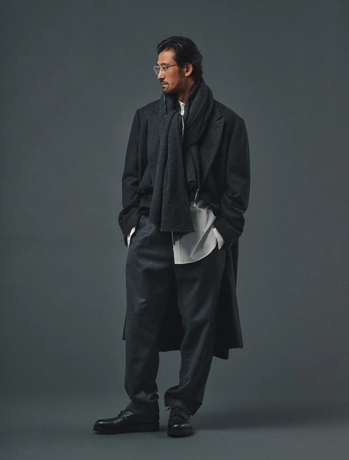 25aw comoli 코모리 캐시미어 체스터 코트 3 상품이미지2