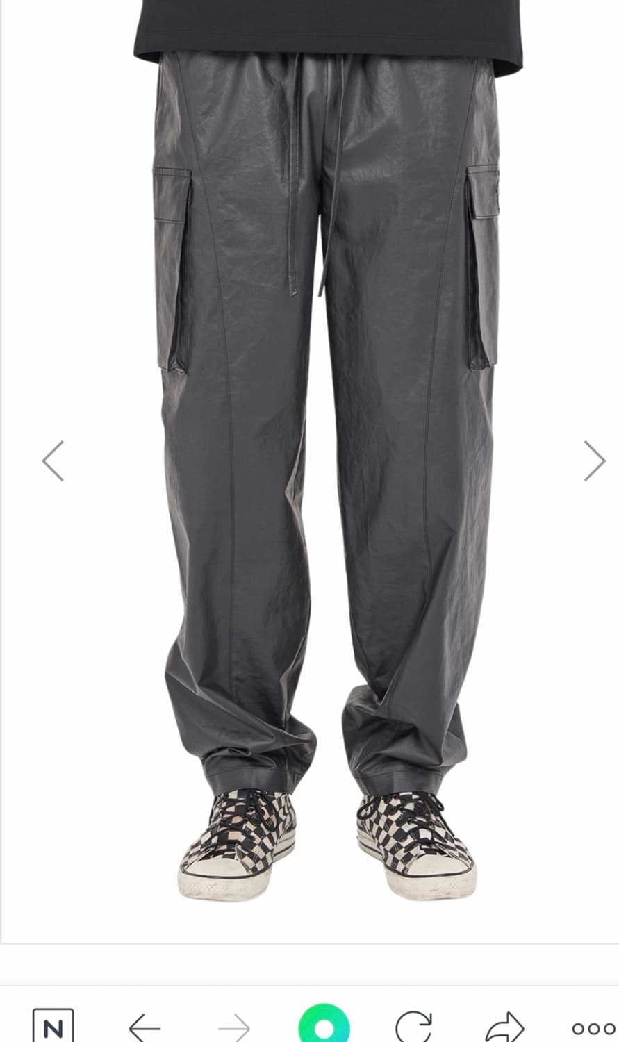 마땡킴 레더팬츠 상품이미지2