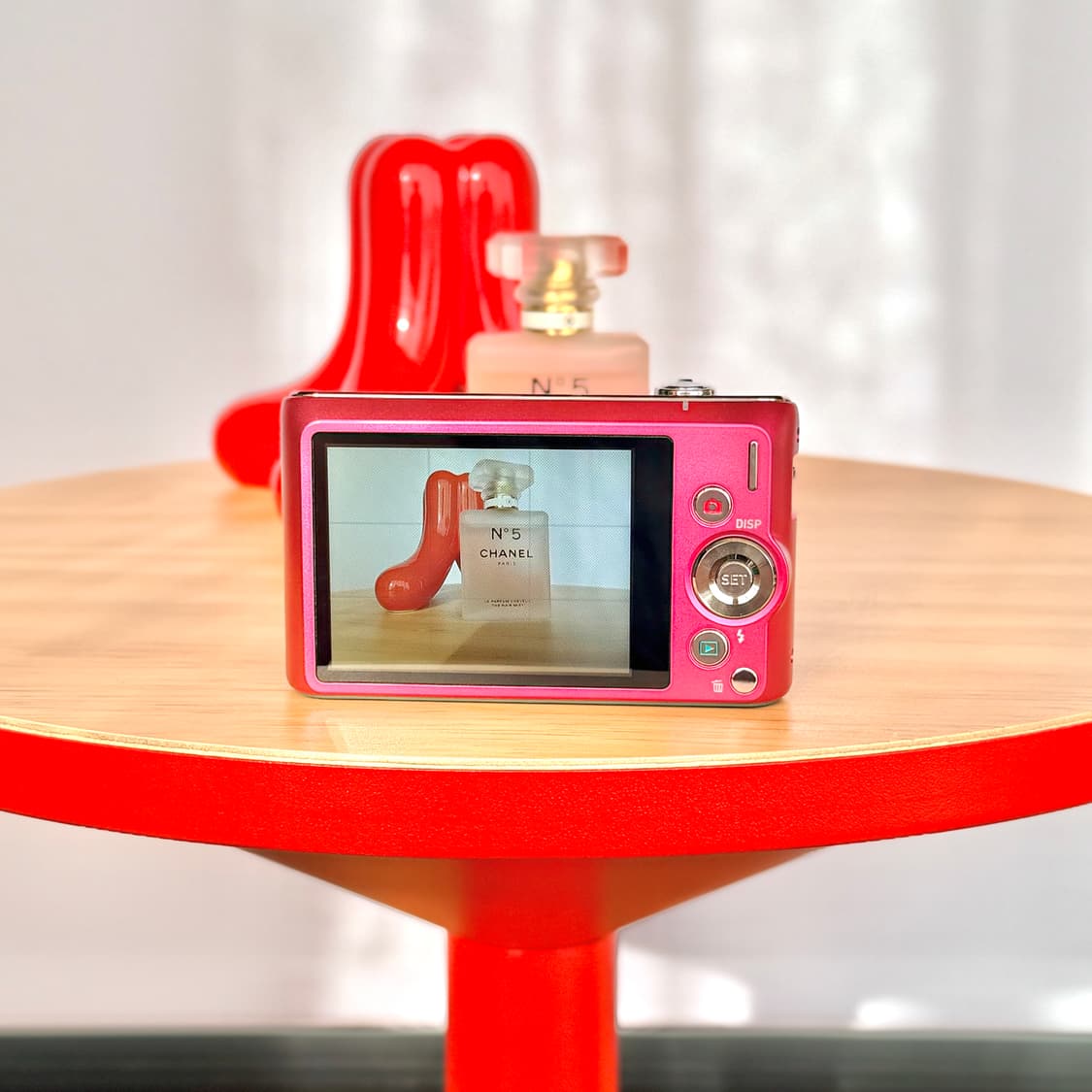 최상급)　카시오 EXILIM EX-ZS210 레트로 쨍한 핑크 빈티지디카 상품이미지5