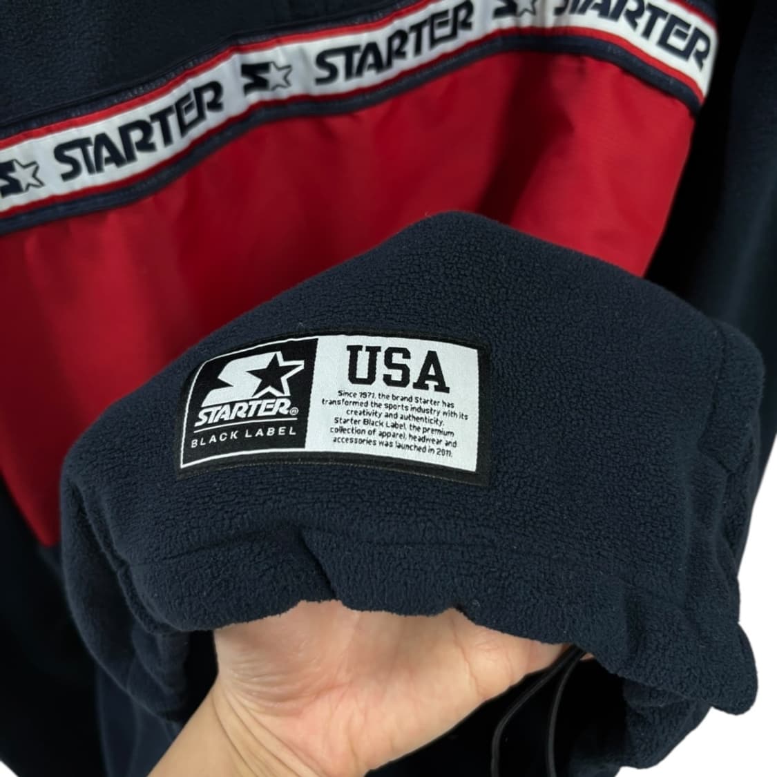 스타터USA 후리스 아노락 점퍼 상품이미지5