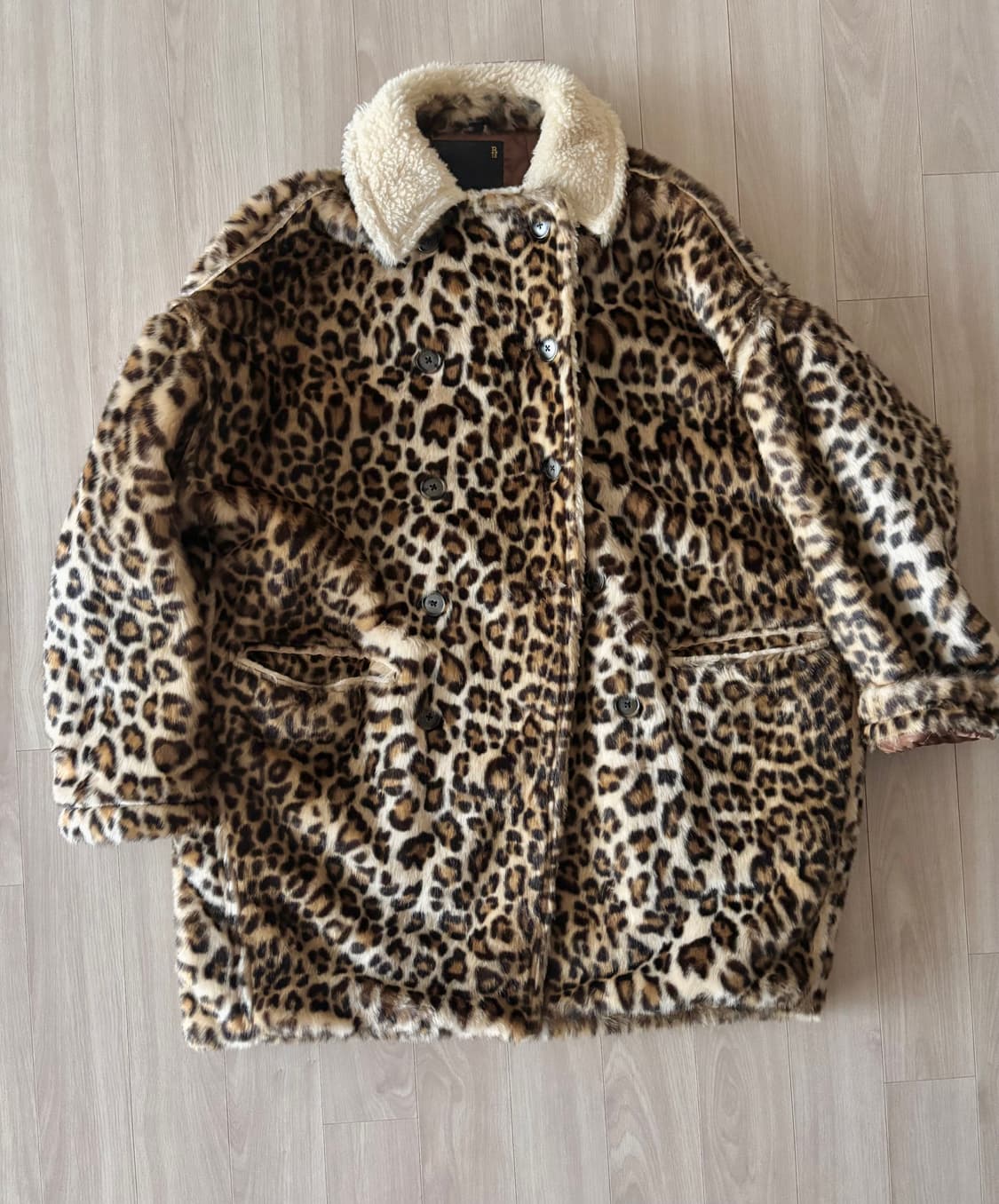 R13 oversized Leopad coat 상품이미지8