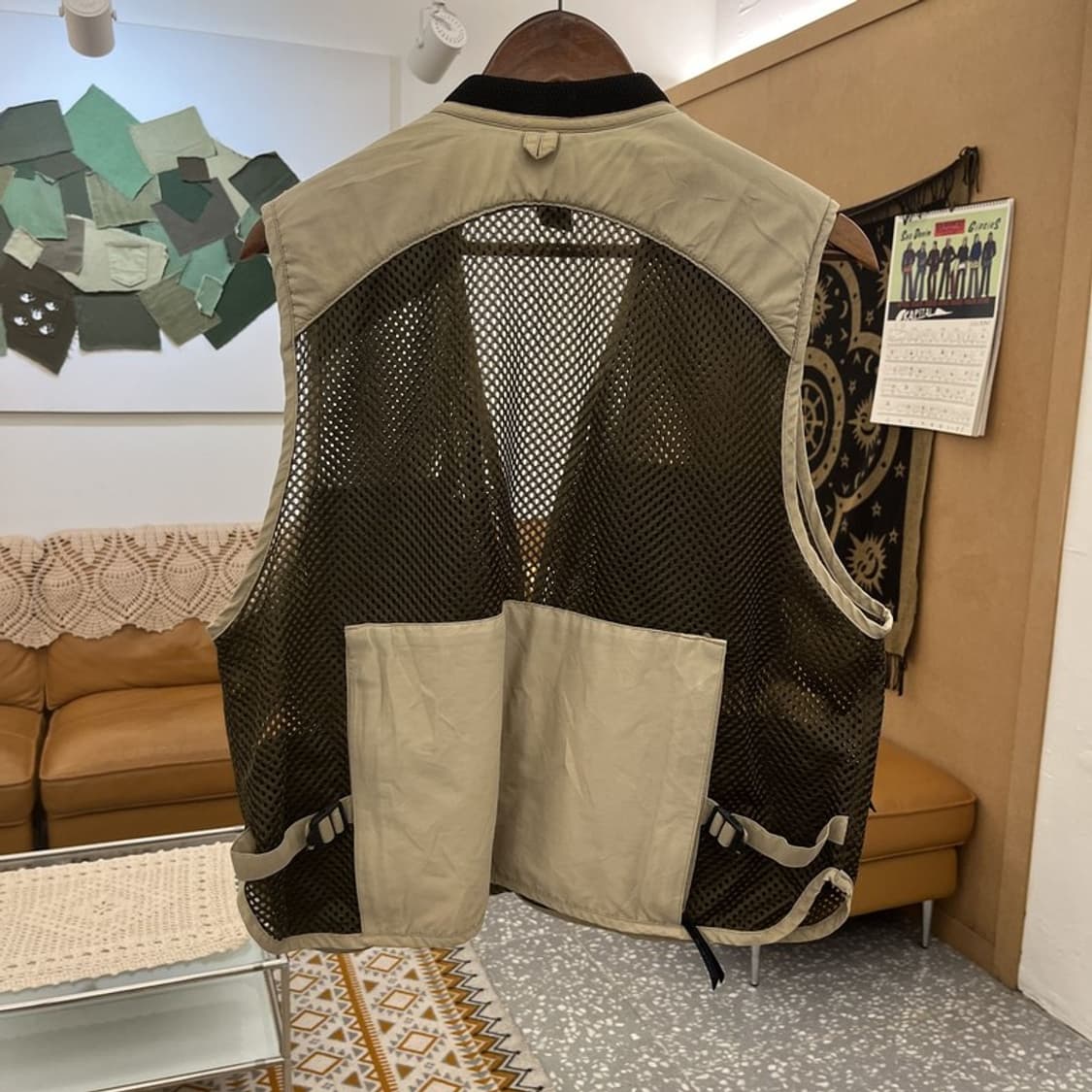 몽벨 유틸리티 밀리터리 사파리 헌팅 워크 조끼 L C10919 상품이미지4