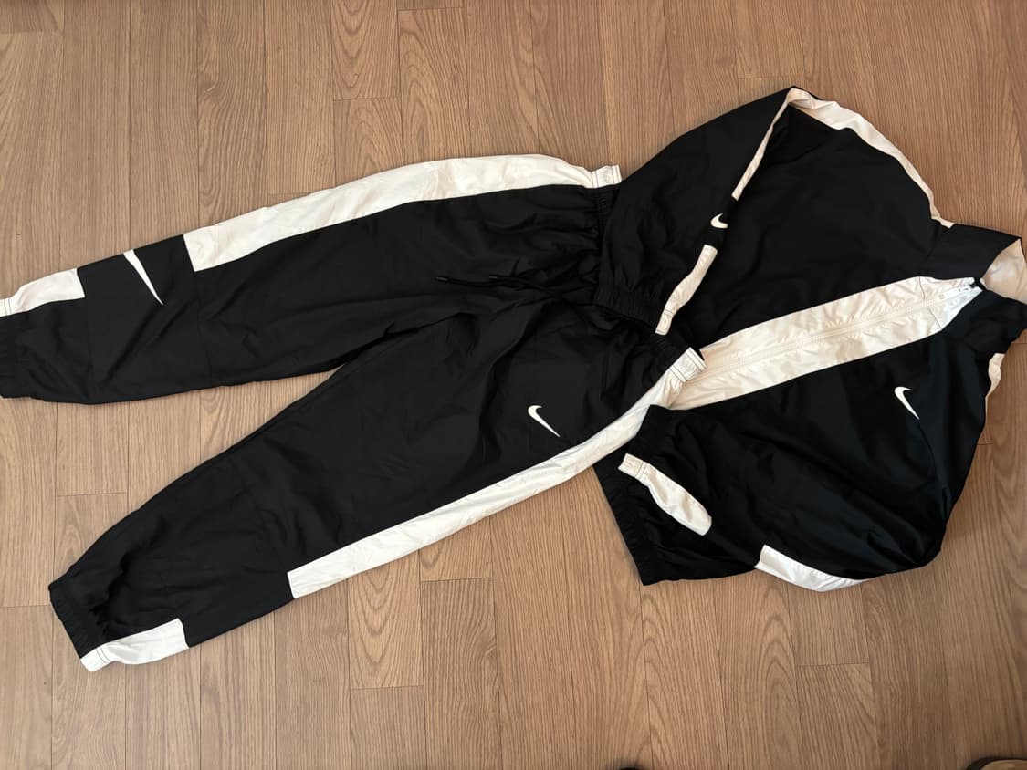 나이키 반크롭 바람막이 조거팬츠세트 여성sm 춘추 상품이미지2