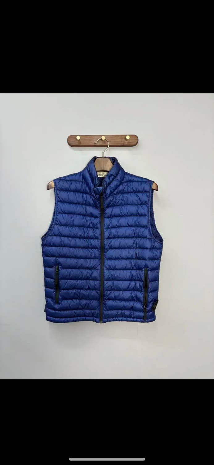 스톤아일랜드 블루 경량패딩 베스트 H1212 상품이미지2