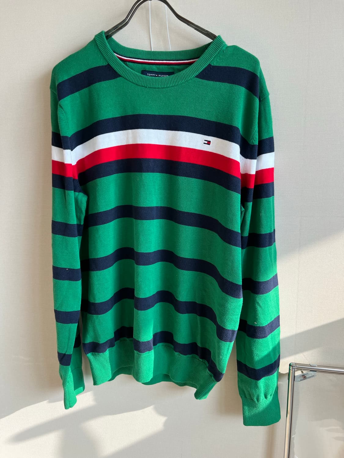 타미힐피거 그린 니트 상품이미지1