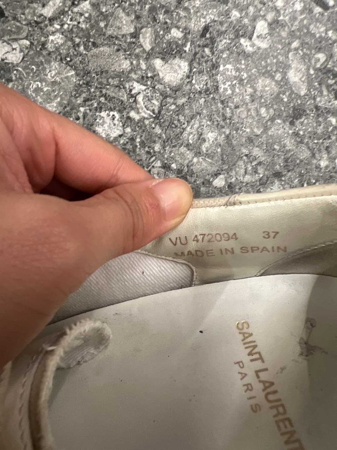 생로랑 코트 클래식 스니커즈 처분  상품이미지5