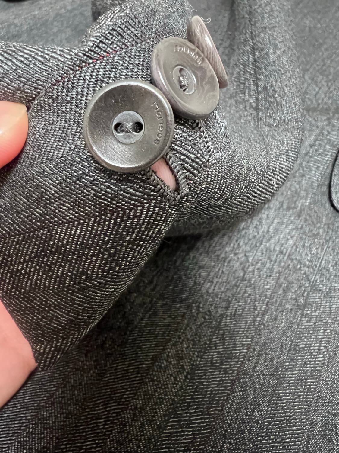 볼리올리 boglioli 도버 다크차콜 수트 셋업 정장 상품이미지4