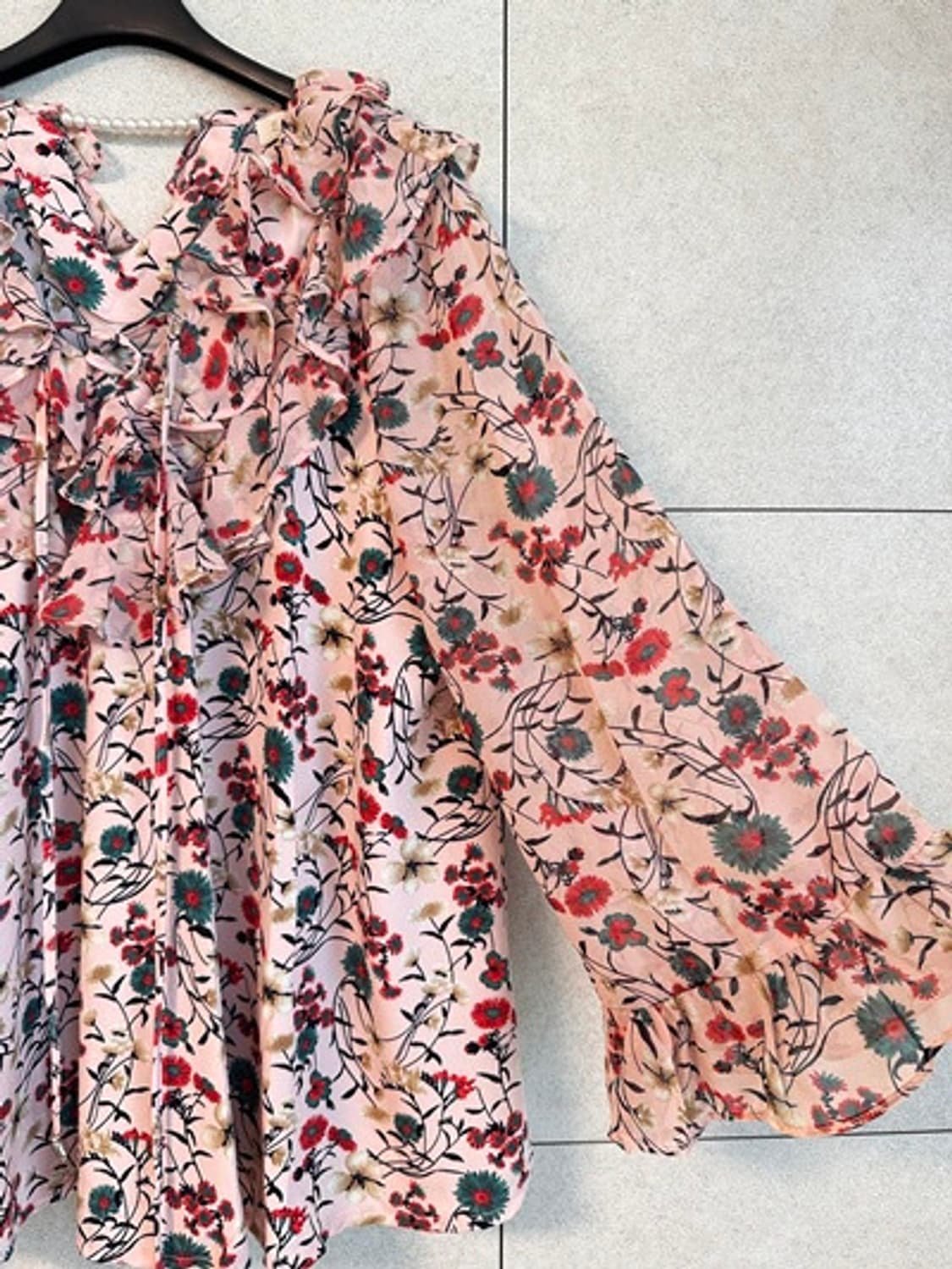 새) 에고이스트 진주 블라우스 상품이미지1