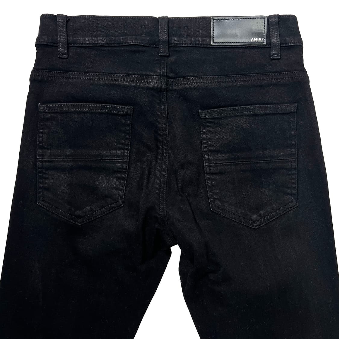 아미리 데미지 스터드 팬츠 블랙 (30) 상품이미지6