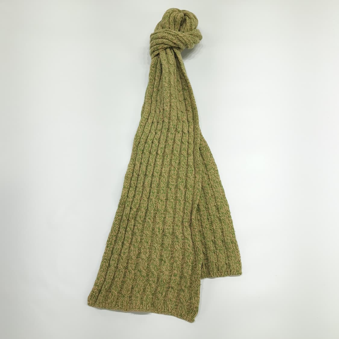 MX106 막스마라 위크엔드 케이블 니트 울 목도리 머플러 상품이미지3