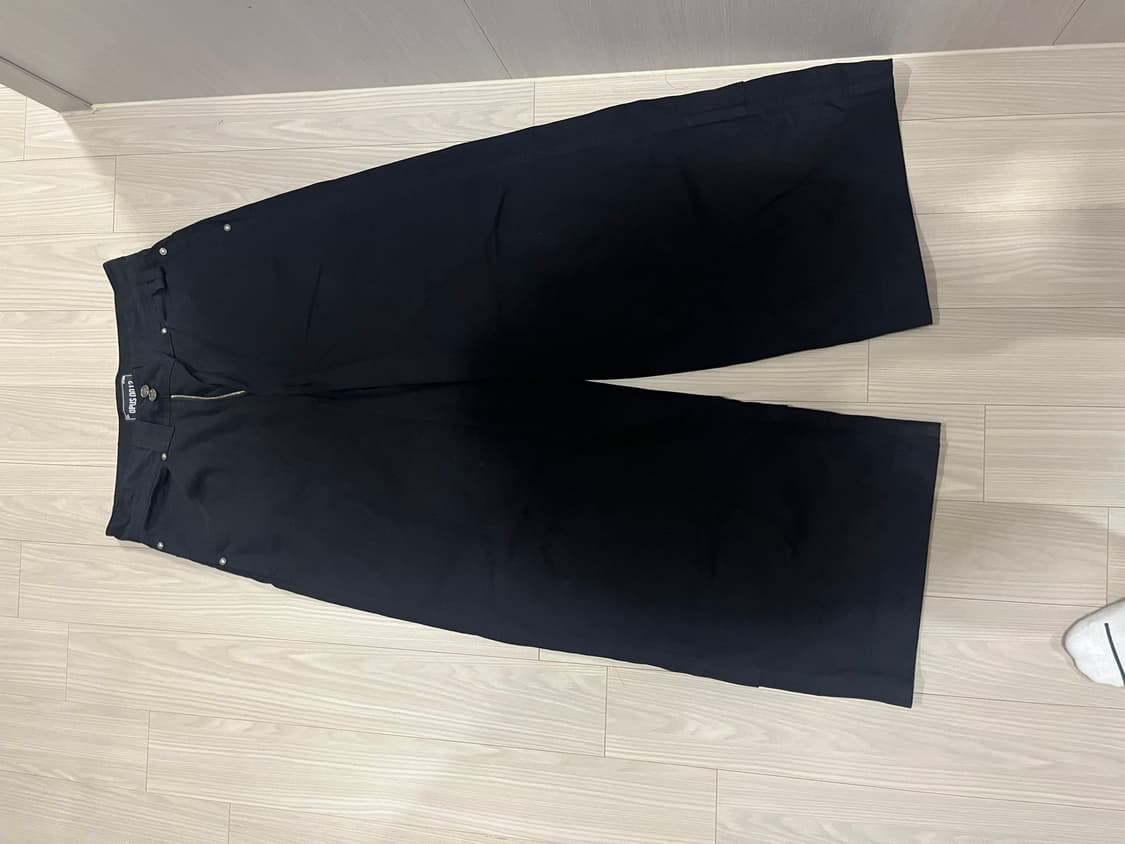 Opus0012 melted cotton pants black 상품이미지4