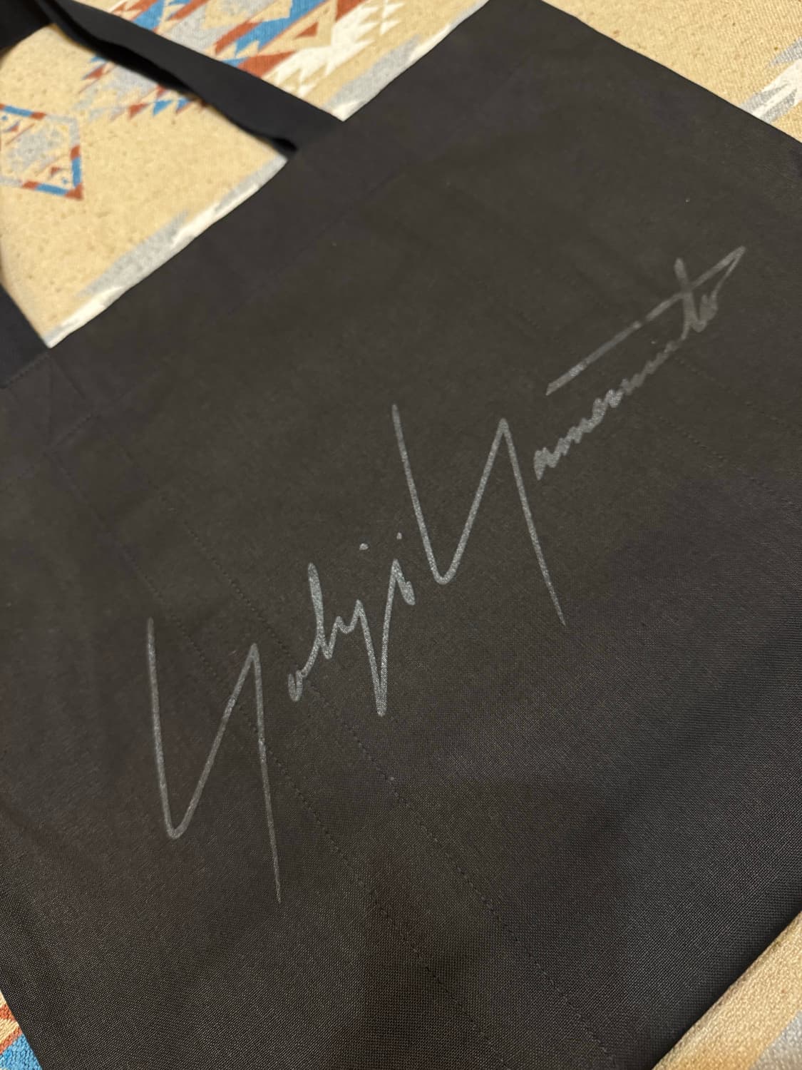 [OS] 요지야마모토 토트백 블랙  상품이미지2