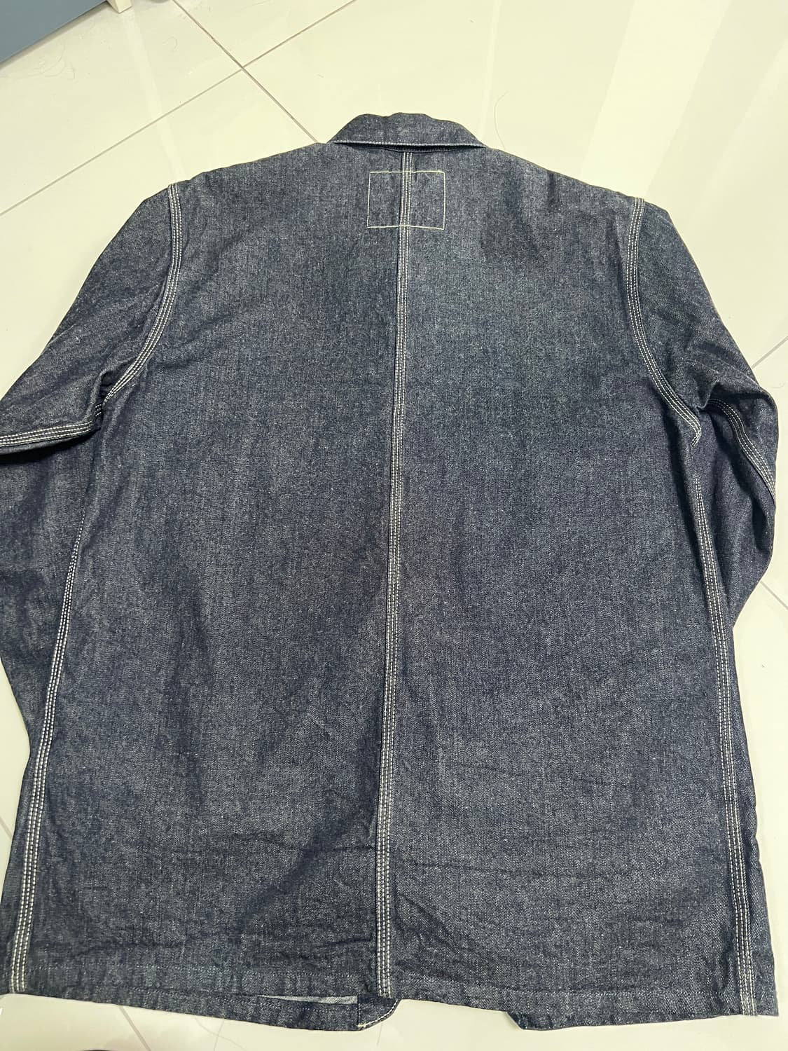 택포12) 버거스플러스 데님 커버올 초어자켓 38 상품이미지4