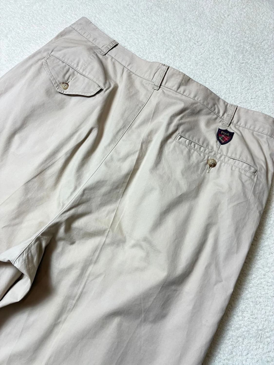 폴로 랄프로렌 00's 투턱 스트레이트 치노 팬츠 PN6397 상품이미지7