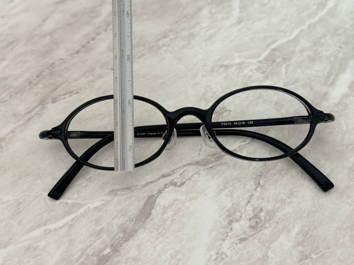 vintage 빈티지 긱시크 블랙 뿔테 상품이미지6