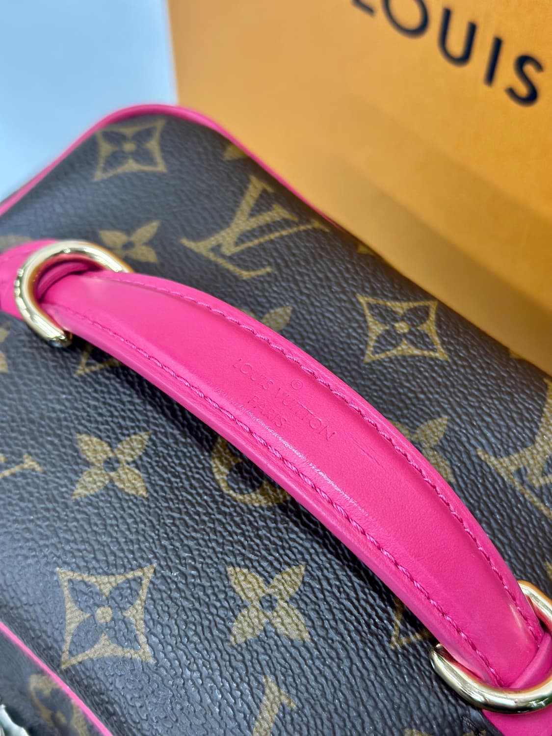 [풀구성] 루이비통 니스 미니 모노그램 마카사르 푸시아 상품이미지6