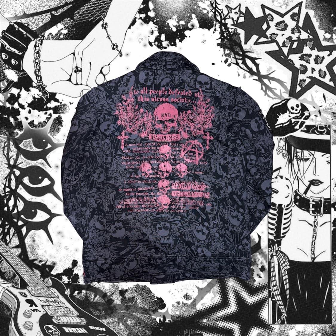 매드펑크 라이더 자켓 상품이미지2