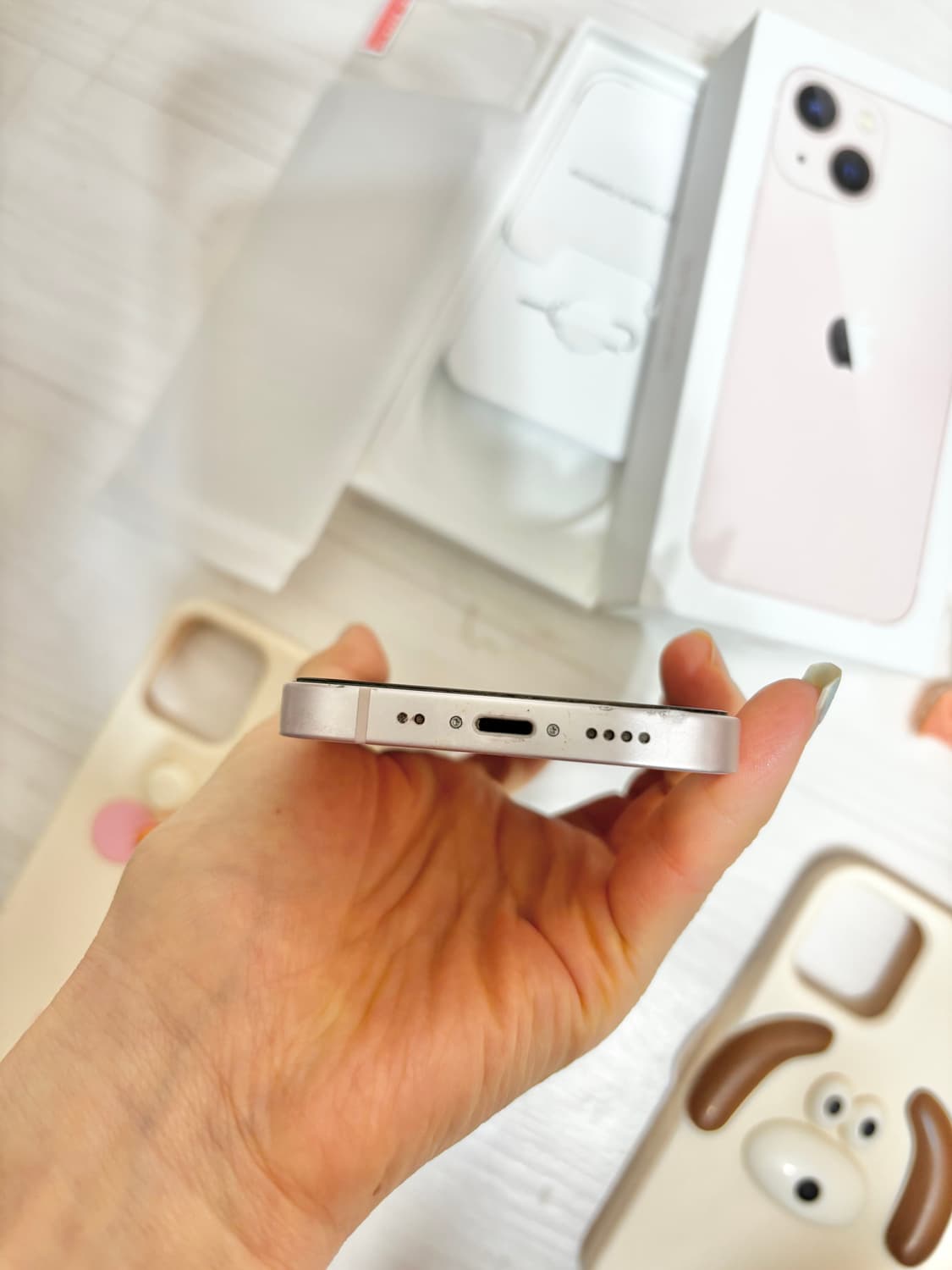 아이폰13 미니 128기가 핑크 상품이미지5