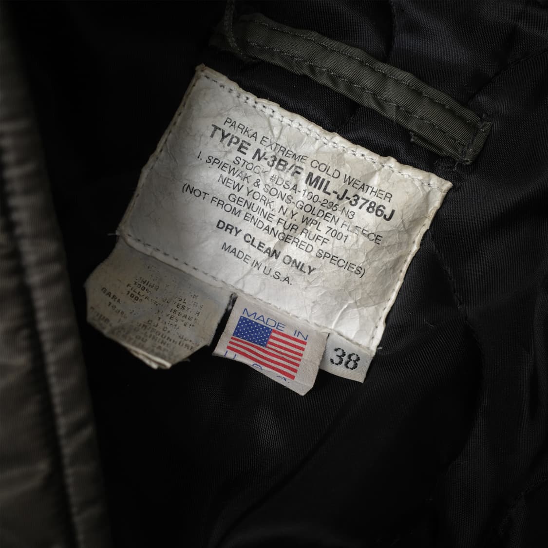 1990's Spiewak N-3B Parka 상품이미지10