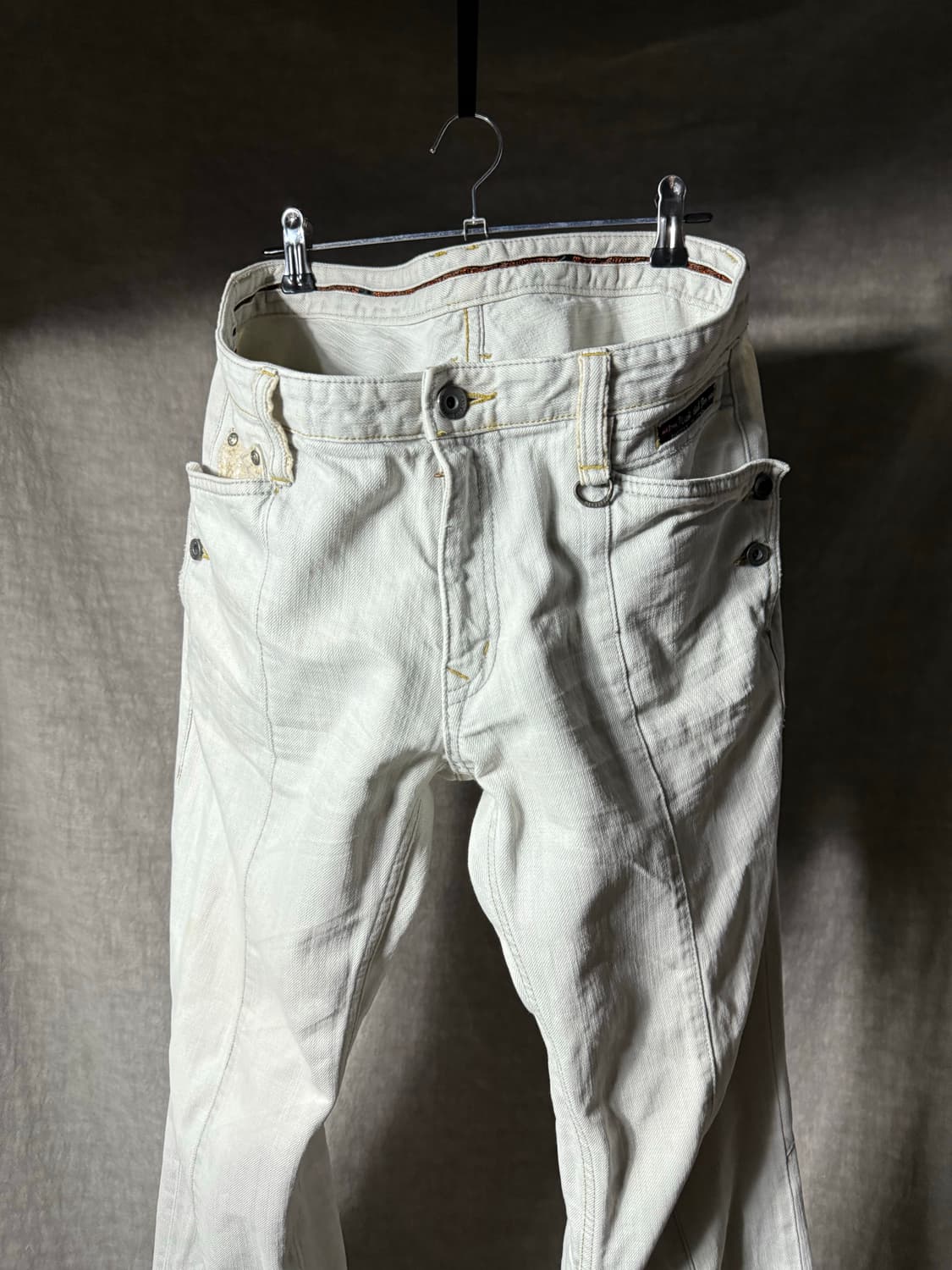 NICOLE CLUB FOR MEN White Denim Pants 상품이미지4