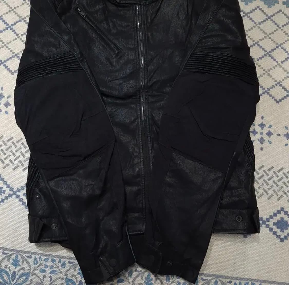 FIELD CORE 가죽 자켓 블랙 3L 상품이미지3