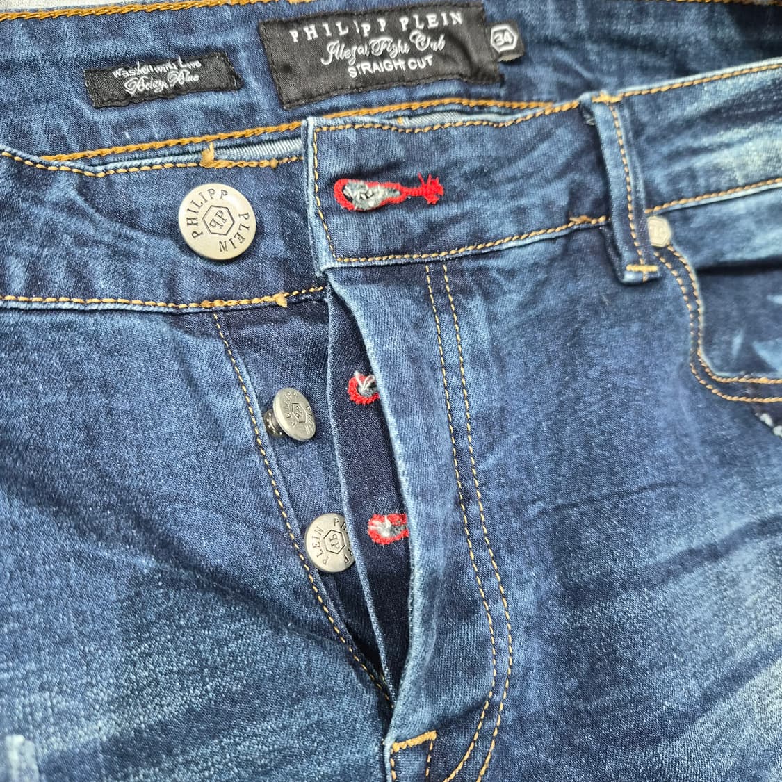 필립플레인 스트레이트 컷 데님 상품이미지5