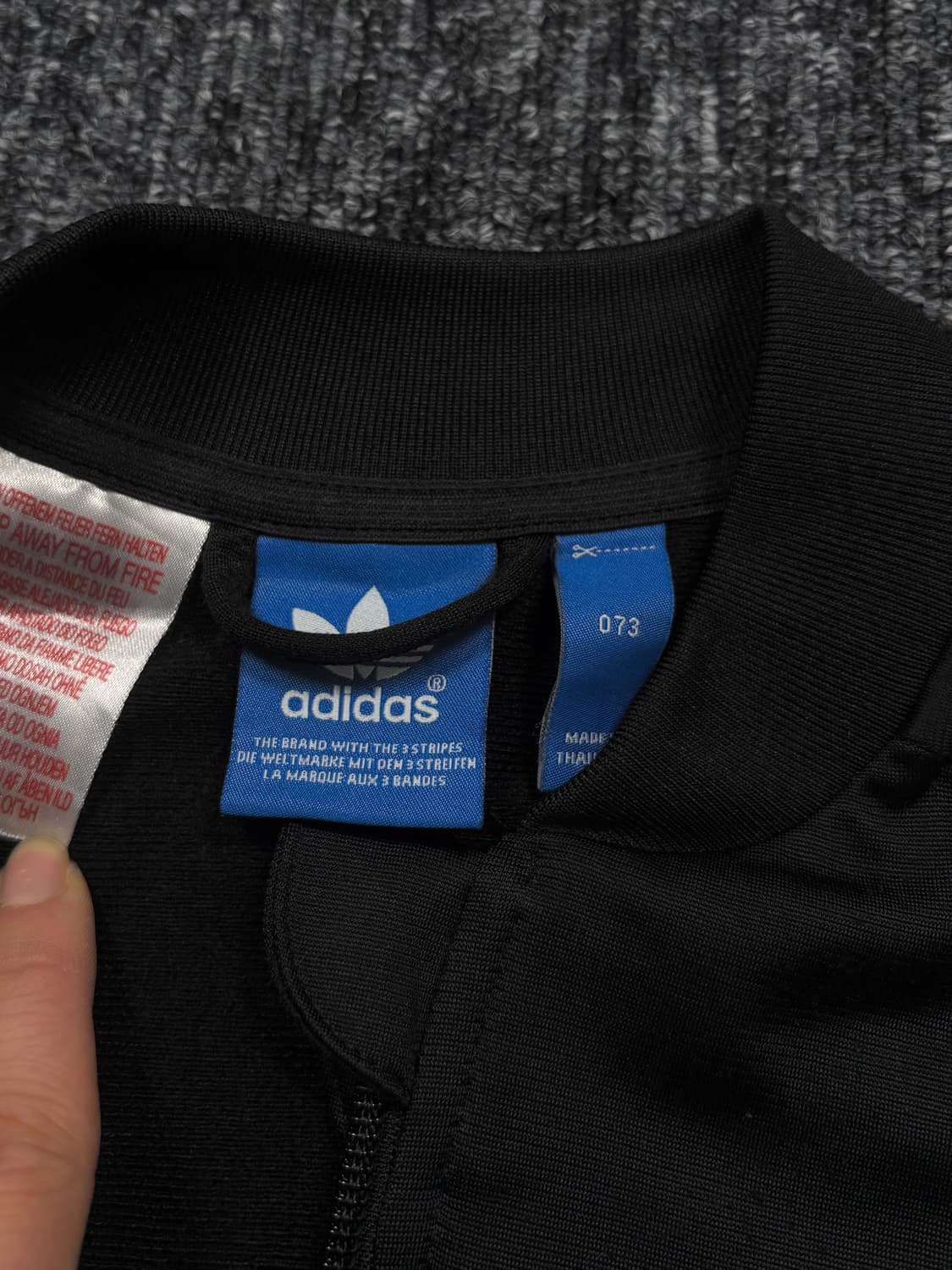 아디다스 블랙 슈퍼스타 트랙탑 져지 상품이미지5