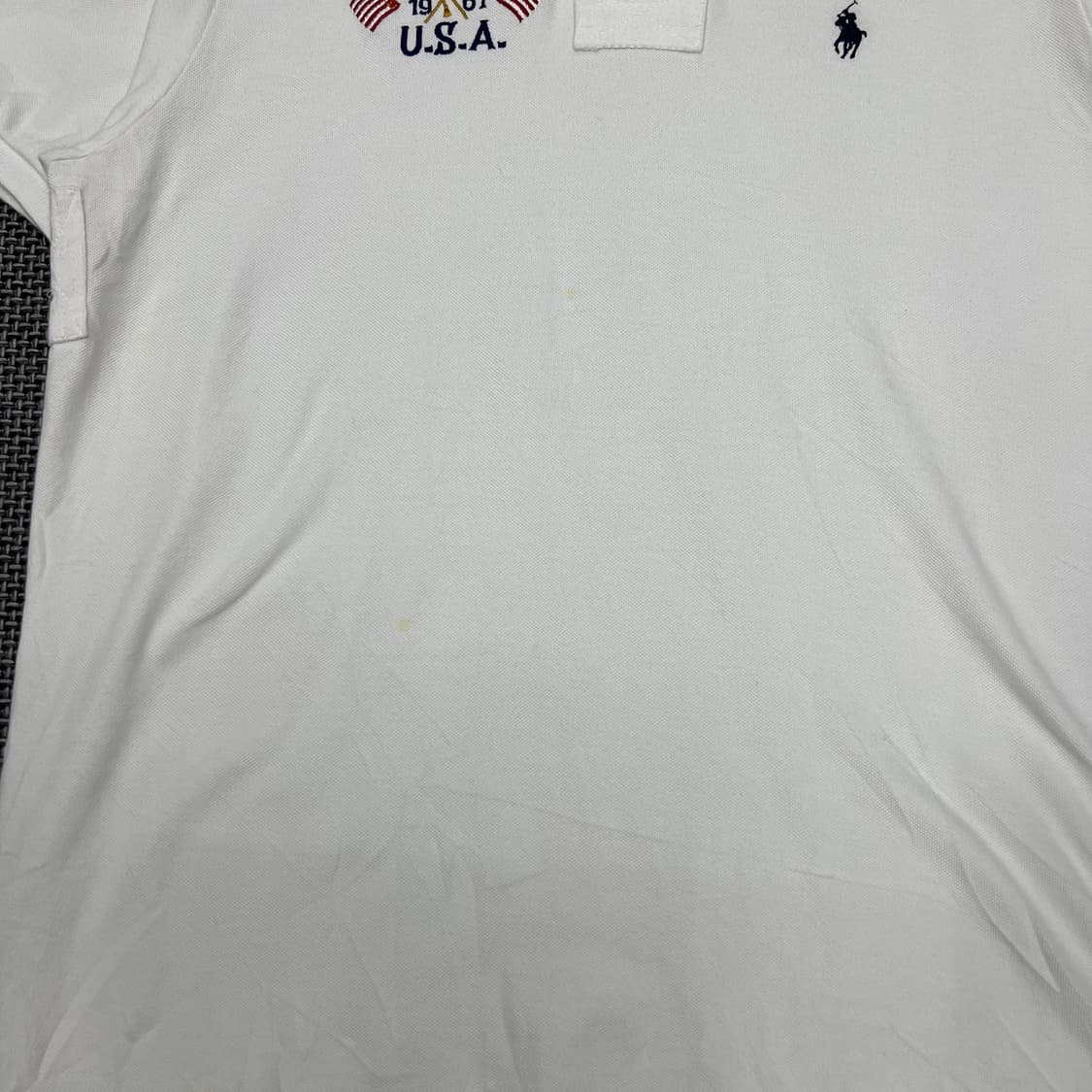 폴로 화이트 USA pk반팔 상품이미지3