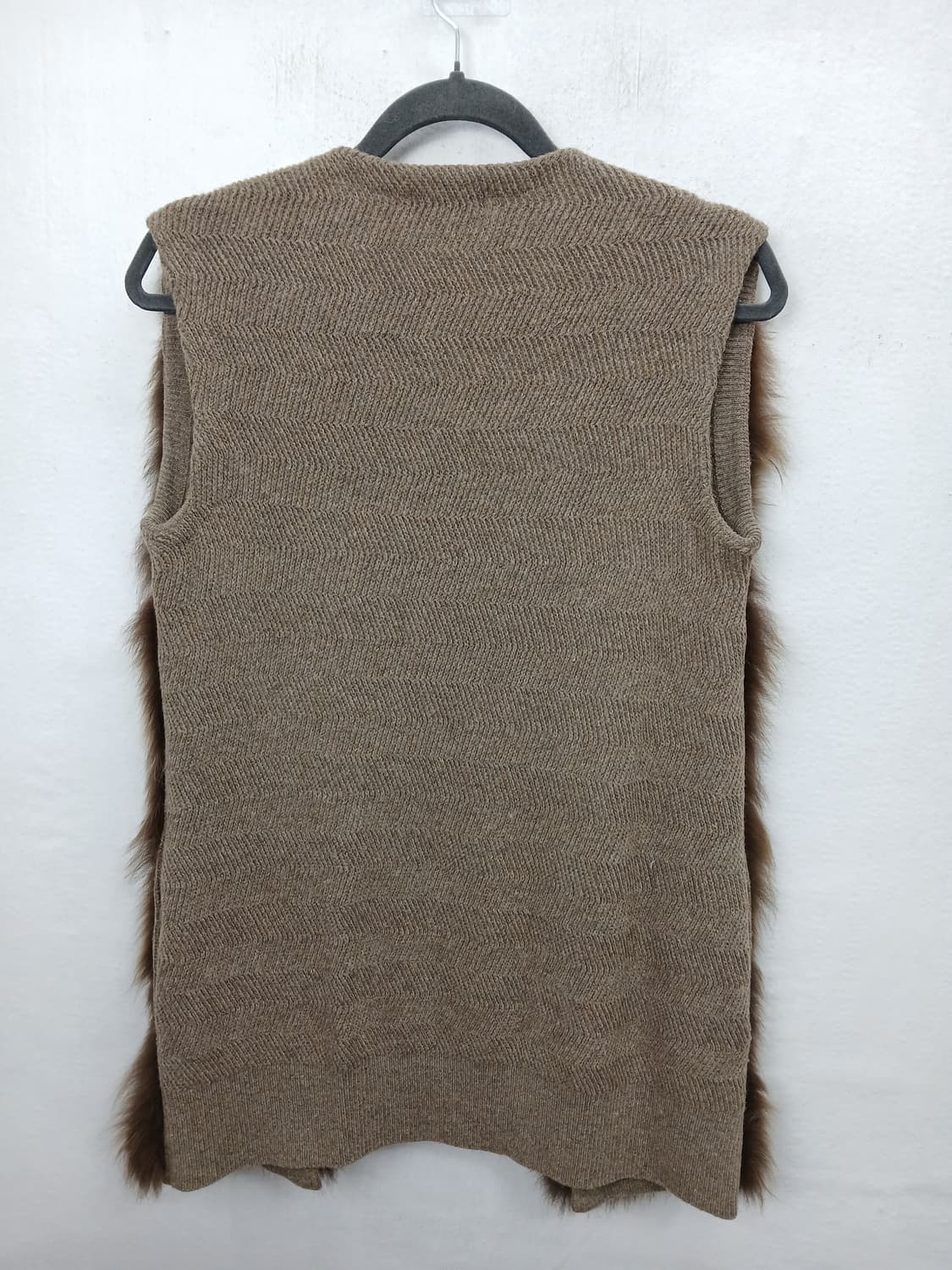 Sisley 천연폭스퍼 울니트 베스트 55 S 새제품급 상품이미지5