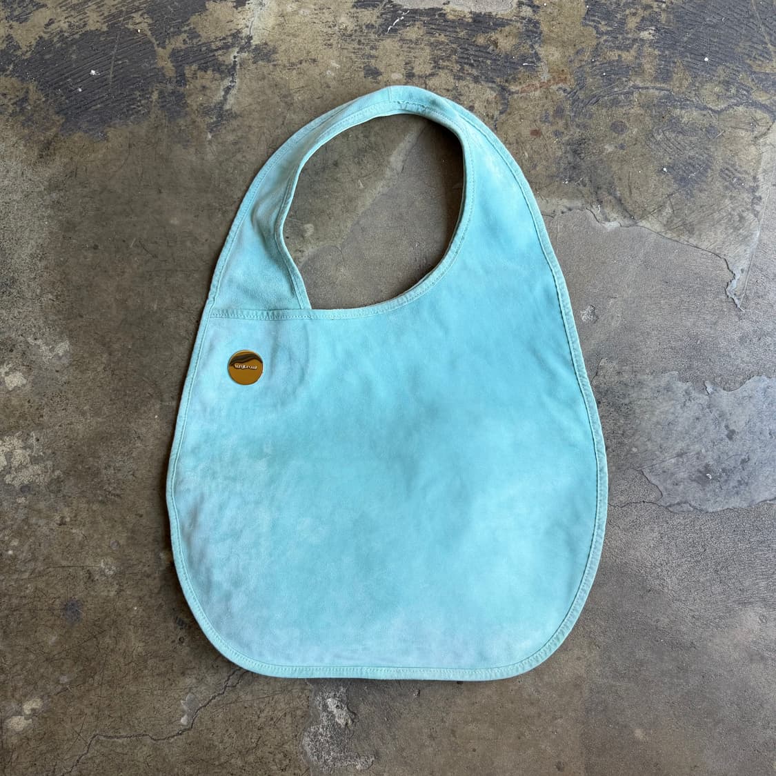 세르지오 로지 티파니 블루 스웨이드 숄더백 상품이미지1