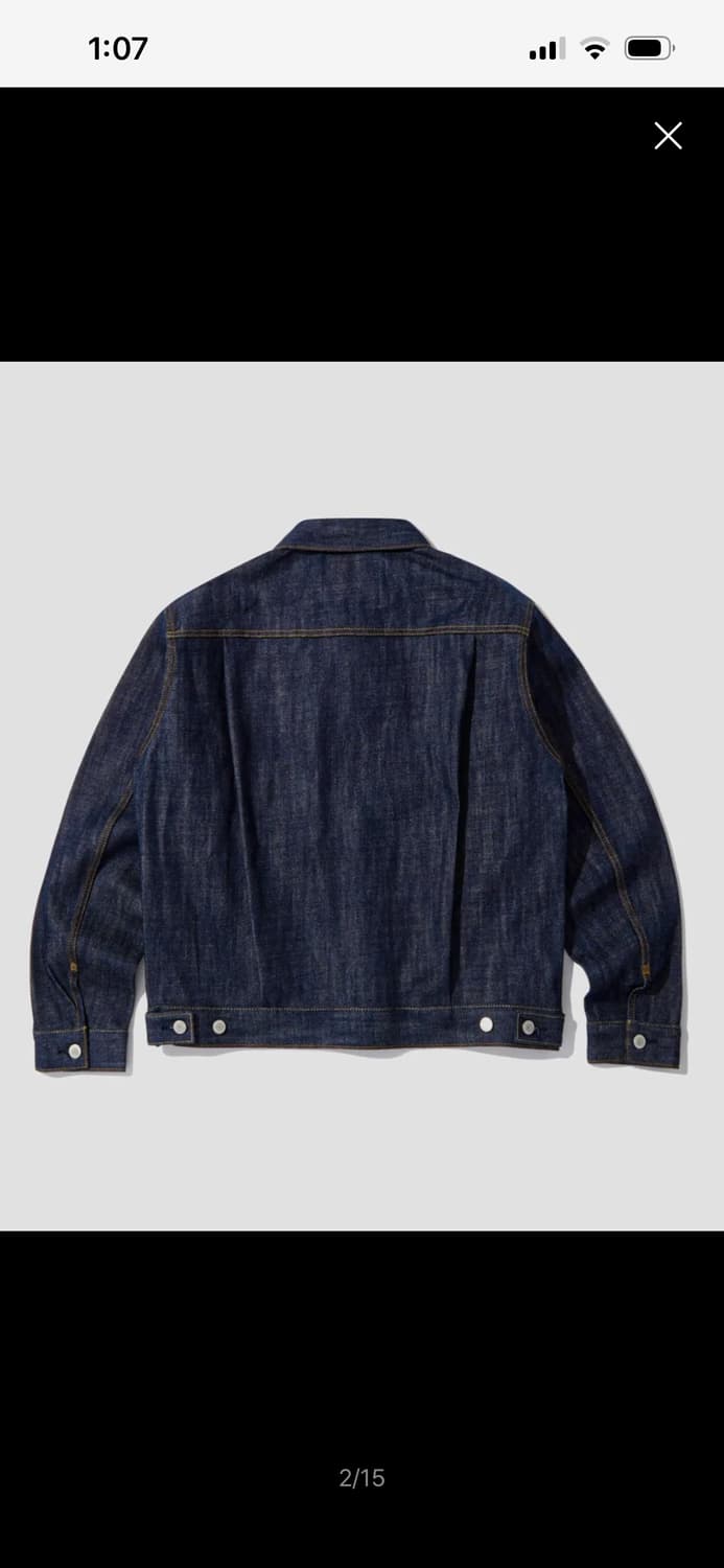 SELVEDGE DENIM 2ND JACKET_INDIGO 데님자켓 상품이미지2