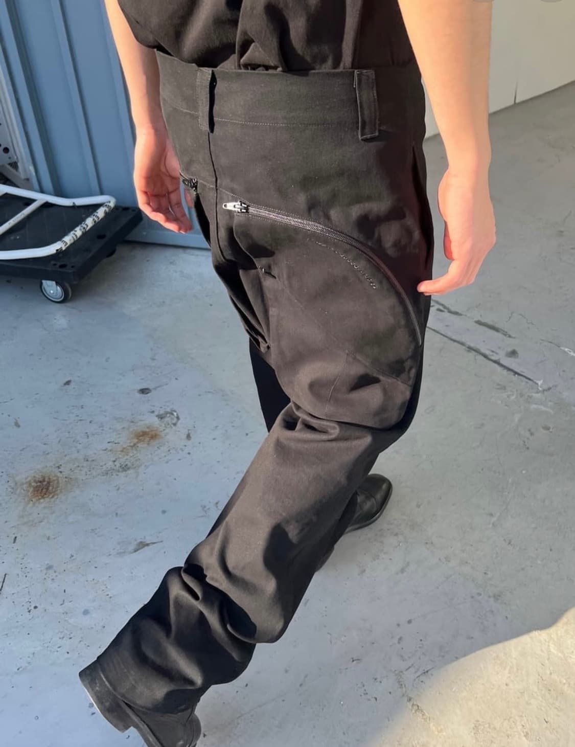 plastic product plant utility pants (블랙) 상품이미지1