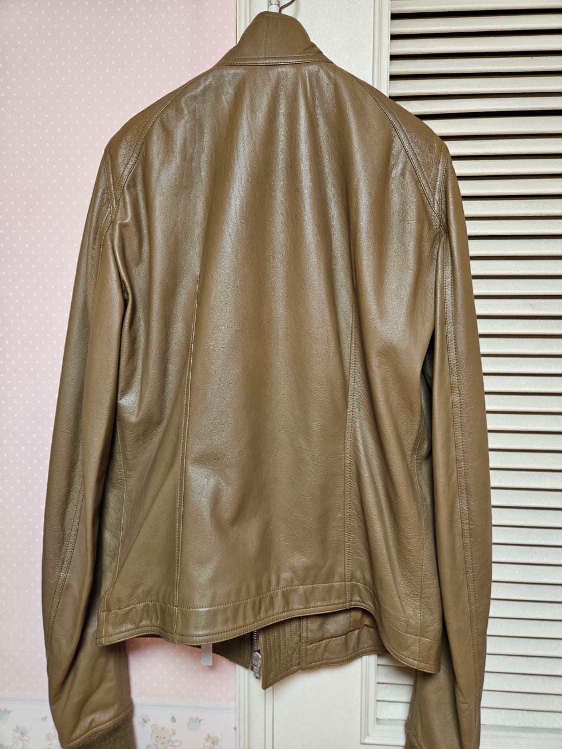 [희귀-명품/새상품] 릭 오웬스 스투지 램스킨 자켓 상품이미지4