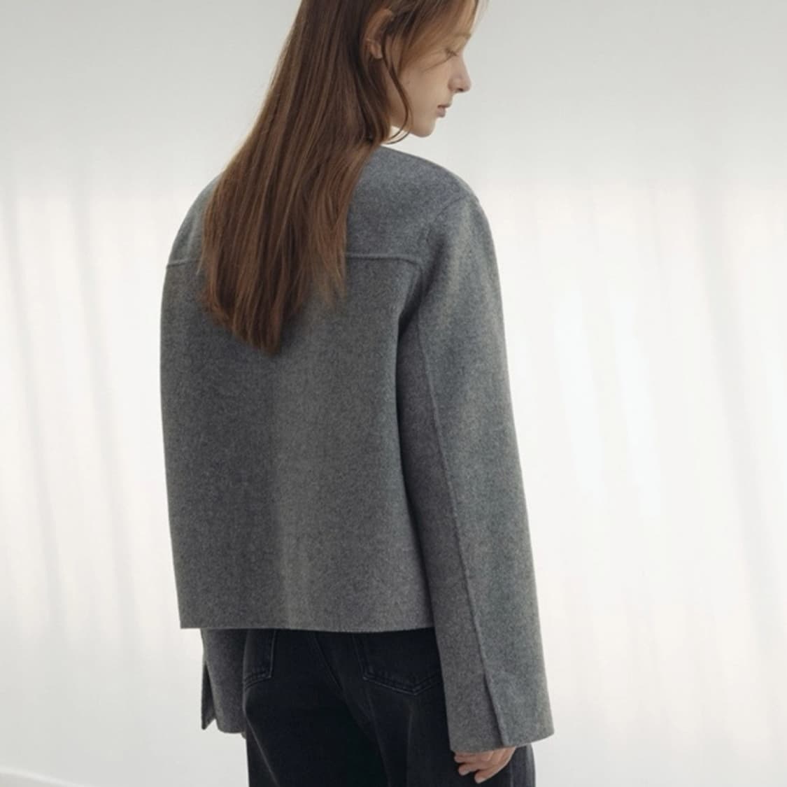 베뉴엣(BENUET) 블리스 울자켓 프리사이즈 새상품 상품이미지3