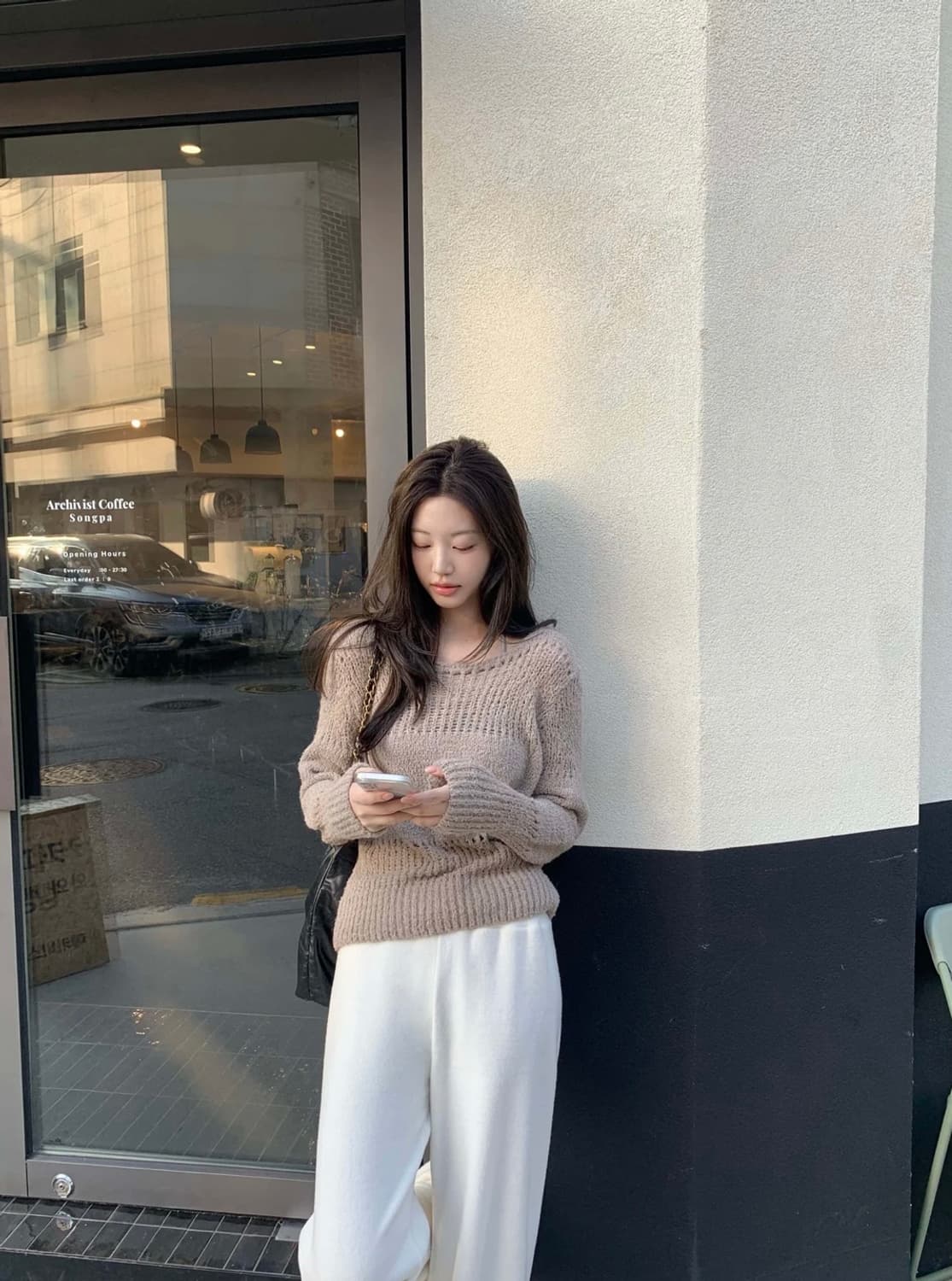 (새상품)제니오 베일라 루즈 니트 상품이미지5